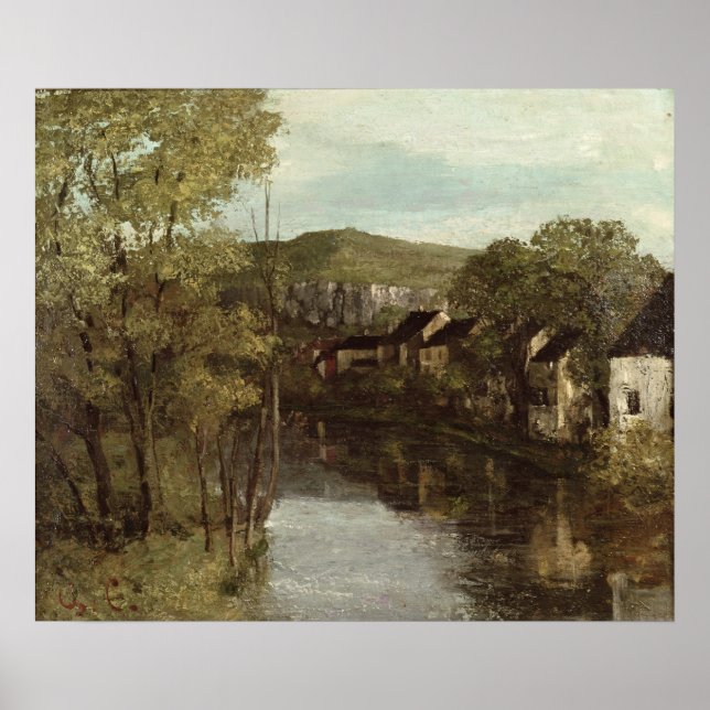 Poster The Refletion of Ornans, c.1872 (Frente)