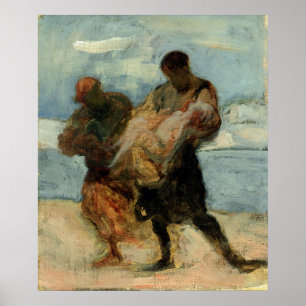 Poster The Rescue, c.1870