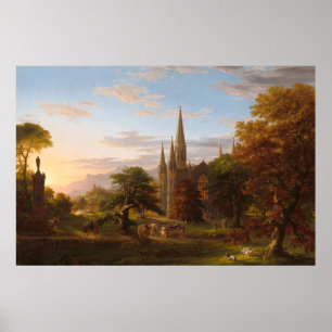 Poster The Return by Thomas Cole