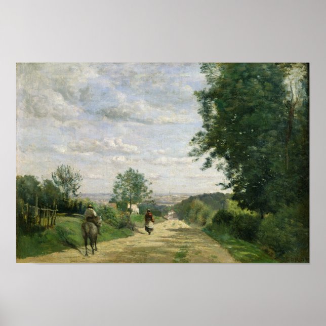 Pôster The Road to Sevres, 1858-59 (Frente)