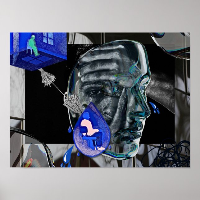 Poster The Room Inside the Tear (Frente)