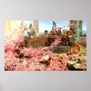 Poster The Roses of Heliogabalus,  Lawrence Alma-Tadema