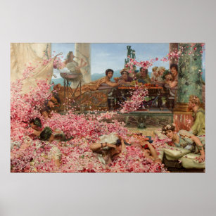 Poster The Roses of Heliogabalus Sir Lawrence Alma-Tadema