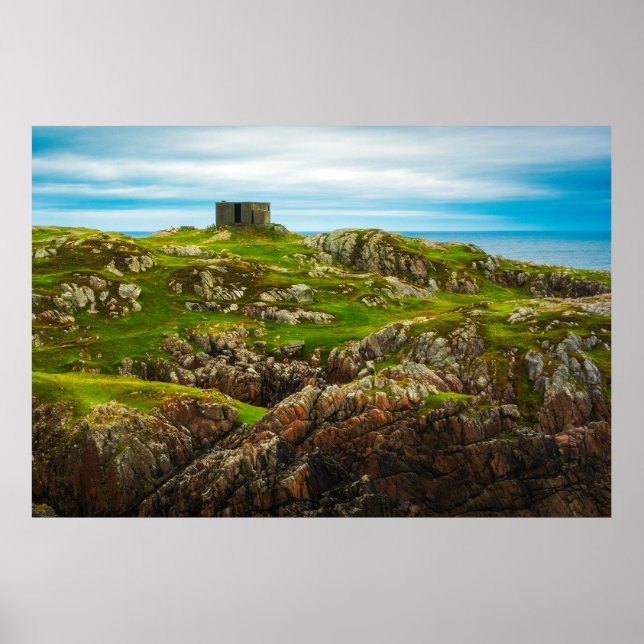 Poster The Rugged Sentinel of the Celtic Coast (Frente)