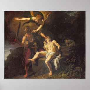 Poster The Sacrifice of Isaac, 1616