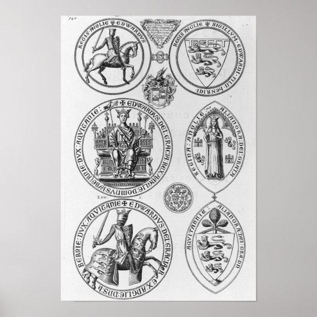 Poster The Seals of Edward I (Frente)
