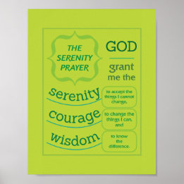Pôster The Serenity Prayer