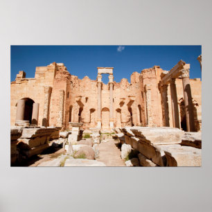 Poster The Severan Basilica, Leptis Magna, Al Khums 2