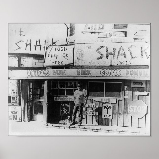 Pôster The Shack, Playa del Rey 1972 (Frente)