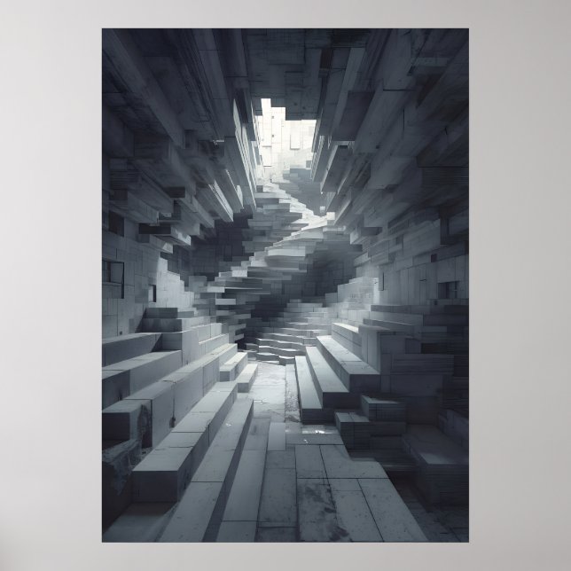 Poster The Shape of Collapsed Steps × The Shape of Layere (Frente)