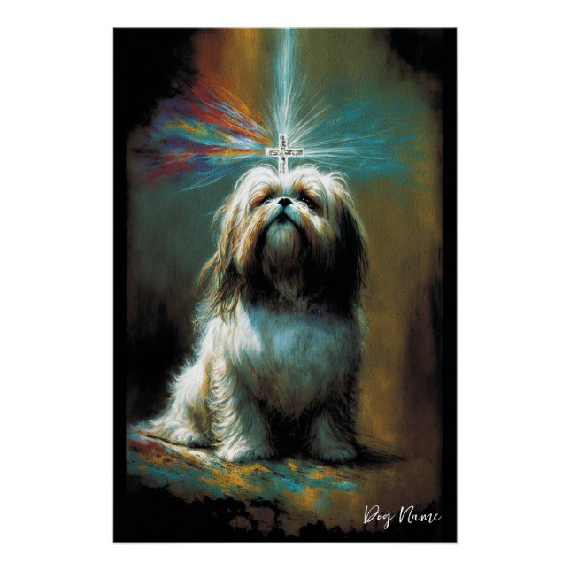 Pôster The Shih Tzu Dog - Composition 002 (Frente)