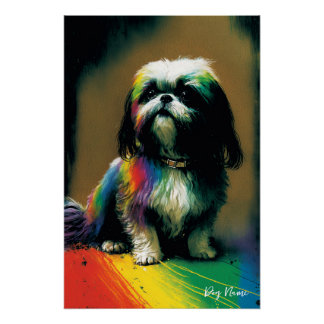 Pôster The Shih Tzu Dog - Composition 003