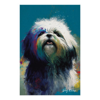 Pôster The Shih Tzu Dog - Composition 006