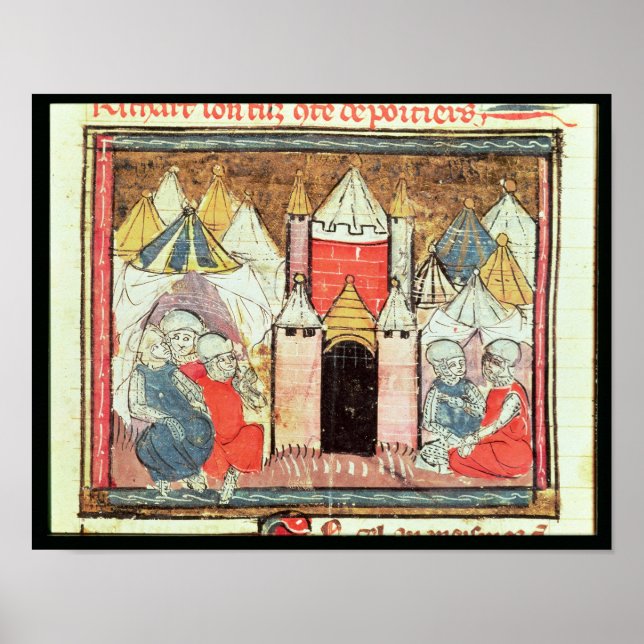 Poster The Siege of Chateau-Gaillard (Frente)