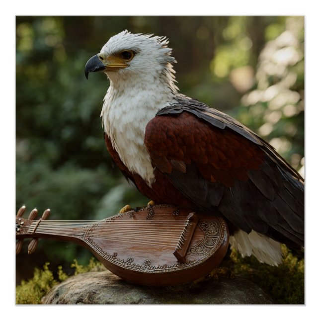 Pôster The Silent Minstrel of the Forest (Frente)