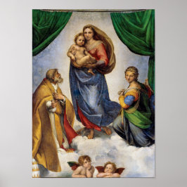 Poster The Sistine Madonna | Raphael |