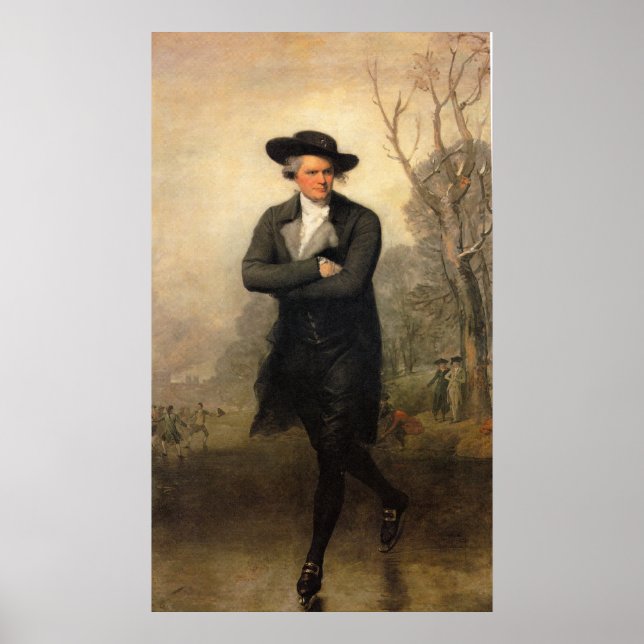 Pôster The Skater, por Gilbert Stuart (Frente)