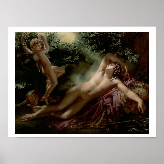Poster The Sleep of Endymion, 1825 (copy of 65897) (Frente)