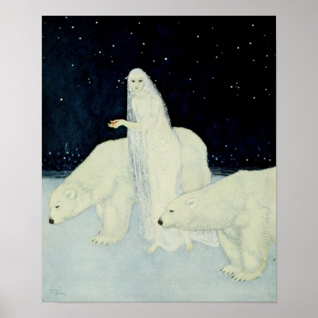 Poster The Snow Maiden Gathering Broken Hearts (Frente)