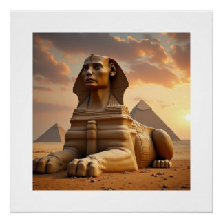 Pôster The Sphinx of Giza – Guardian of the Pyramids
