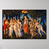 Pôster La Primavera (Primavera) Sandro Botticelli Glossy | Zazzle