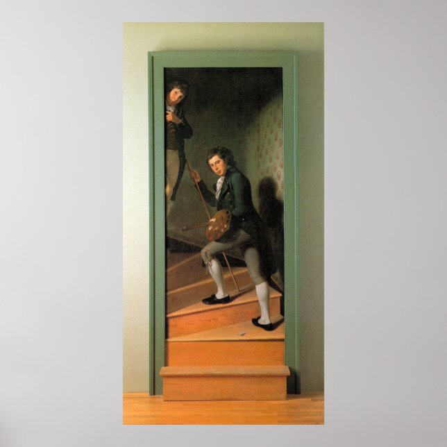 Pôster The Staircase Group, por Charles Willson Peale (Frente)