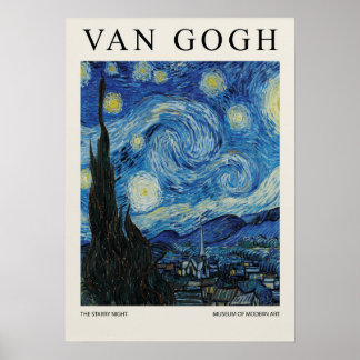 Poster The Starry Night Blossom
