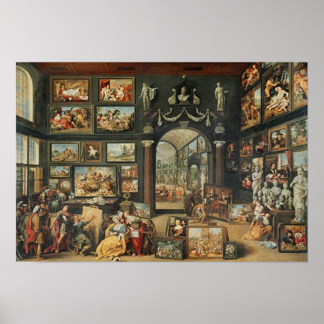 Pôster The Studio of Apelles (Frente)