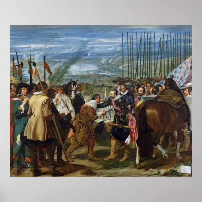 Pôster The Surrender of Breda, 1625, c.1635 (Frente)