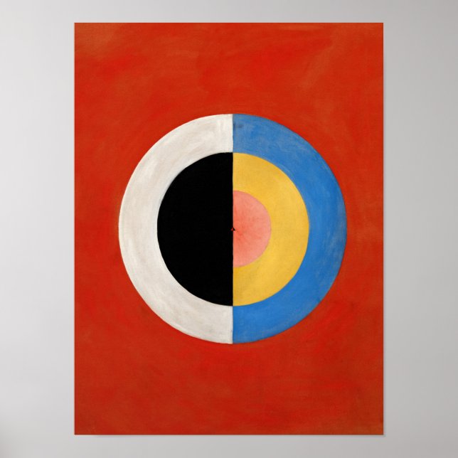 Poster The Swan, n.o 17, por Hilma af Klint (Frente)