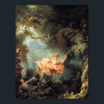 Pôster The Swing<br><div class="desc">" The Swing " painted by Jean-Honoré Fragonard.</div>