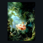 Poster The Swing" por Jean-Honoré Fragonard<br><div class="desc">Etiquetas: "Rococo art", "Renaissance art", "The Swing", "Jean-Honoré Fragonard", "1767", "French art", "Happy Accidents of the Swing", "pintura", "obra-prima" Descrição: Celebrar a beleza da era Rococo com a pintura icônica "The Swing" por Jean Honoré Fragonard. Essa obra-prima, também conhecida como "Os Felizes Acidentes do Swing", é símbolo da arte francesa...</div>