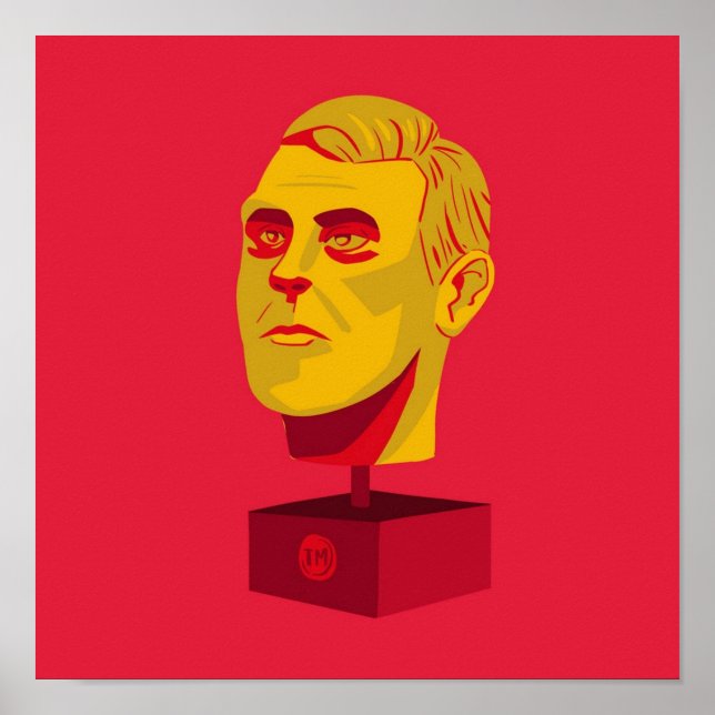 Poster The Taskmasters Shiny Golden Head (Frente)