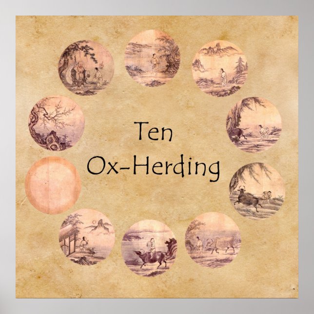 Poster The Ten Oxherding Pictures (Frente)