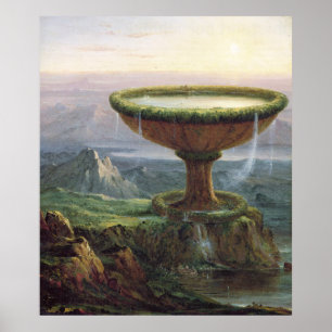 Poster The Titan's Goblet - Thomas Cole