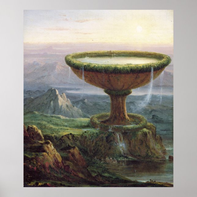 Poster The Titan's Goblet - Thomas Cole (Frente)