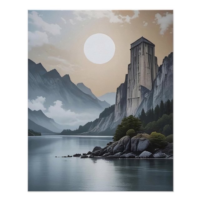 Pôster The Tower of Eternal Silence (Frente)