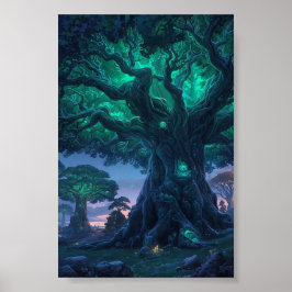 Poster The Tree that holds magic