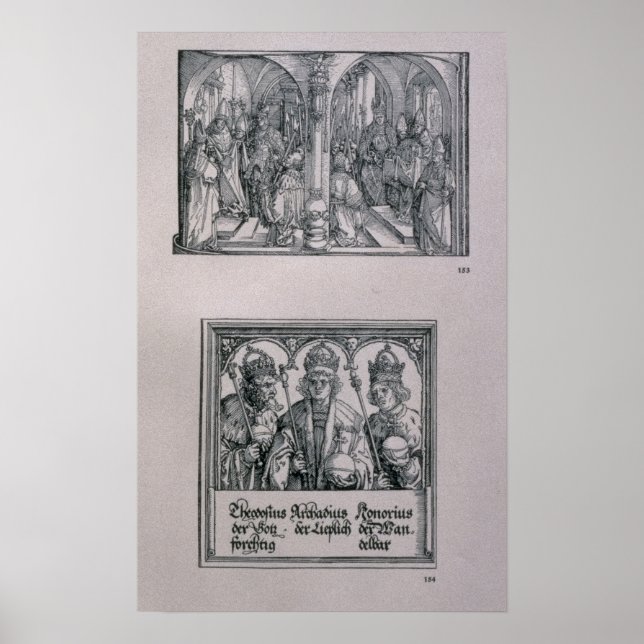 Poster The Triumphal Arch of Emperor Maximilian I (Frente)