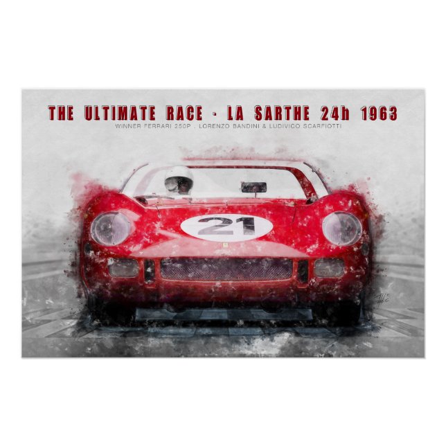 Pôster The ultimate race 1963 (Frente)