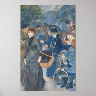 Poster The Umbrellas de Pierre-Auguste Renoir (1841-1919)