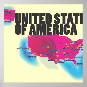 Pôster The United states Of America