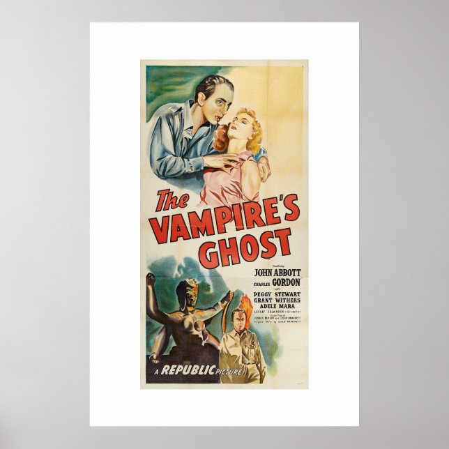 Poster The Vampire's Ghost (Frente)