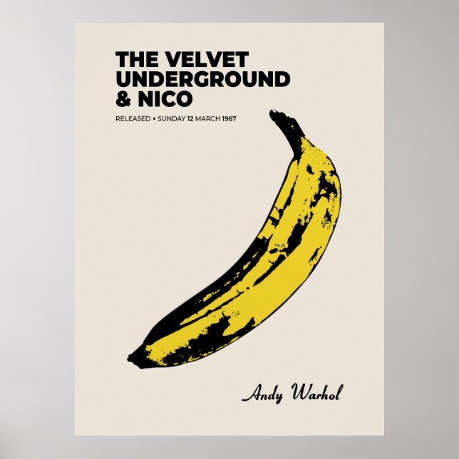 Poster The Velvet Underground & Nico (Frente)