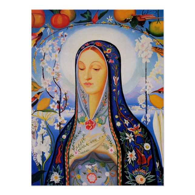 Pôster The Virgin - Joseph Stella (Frente)