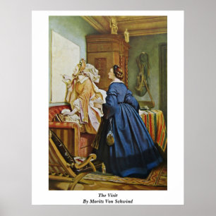 Pôster The Visit By Moritz Von Schwind