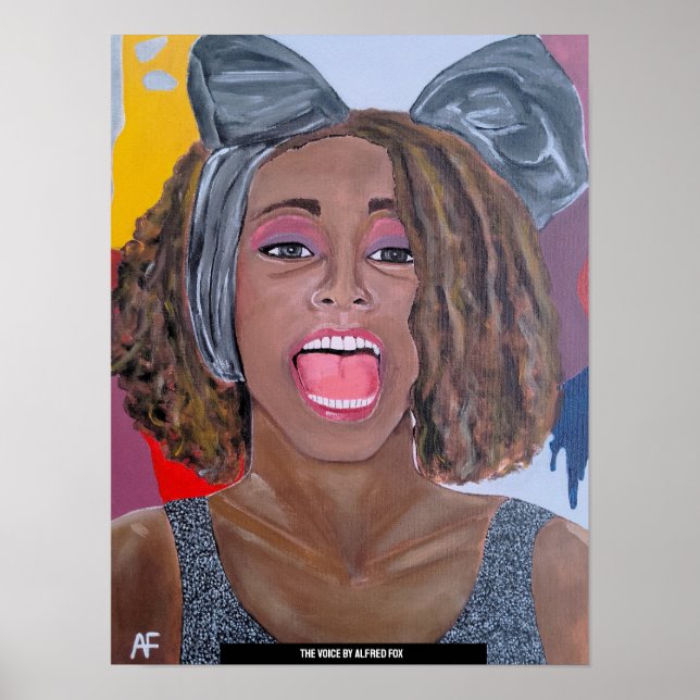 Poster The Voice Painting by Alfred Fox (Frente)