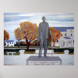 Poster The Wadlow Statue