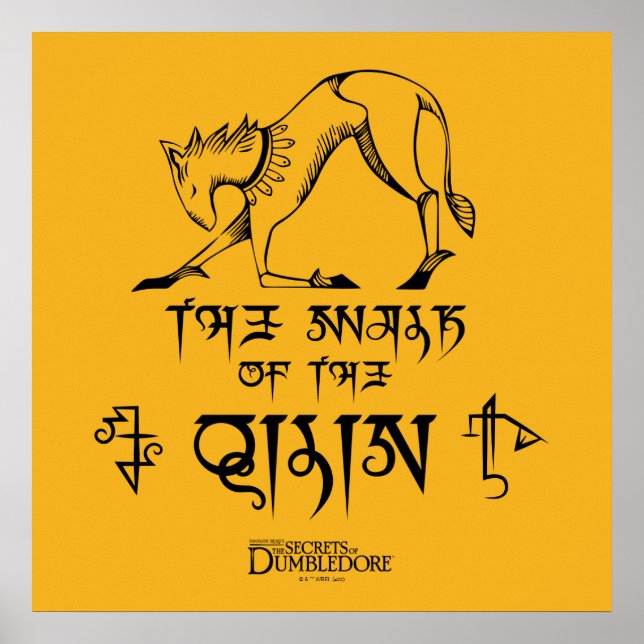 Poster The Walk of The Qilin Line Graphic (Frente)