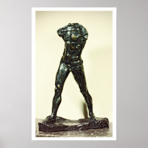 Poster The Walking Man, 1877 (bronze)